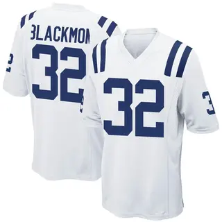 Game Men's Julian Blackmon Indianapolis Colts Nike Jersey - White