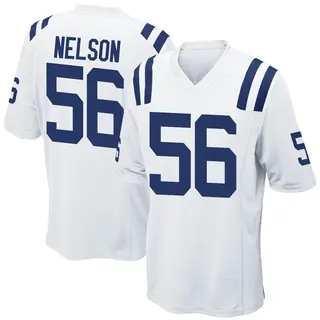 Game Men's Quenton Nelson Indianapolis Colts Nike Jersey - White