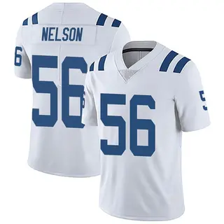 Limited Men's Quenton Nelson Indianapolis Colts Nike Vapor Untouchable Jersey - White