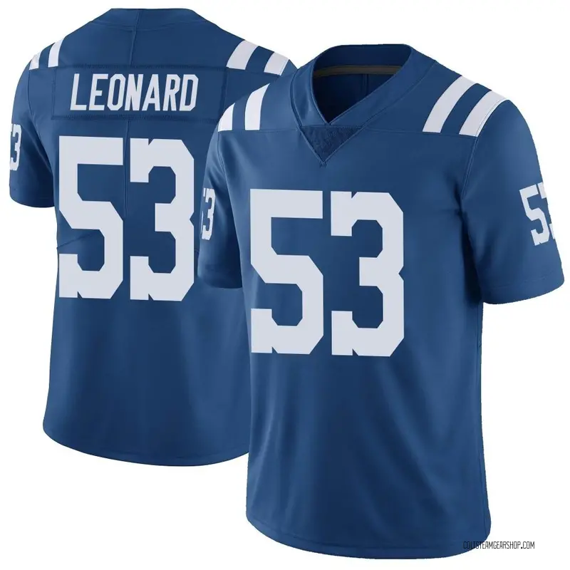 Shaquille Leonard Indianapolis Colts Nike RFLCTV Limited Jersey - Black