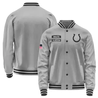 Men's Indianapolis Colts Salute to Service Performance Jacket - Gray